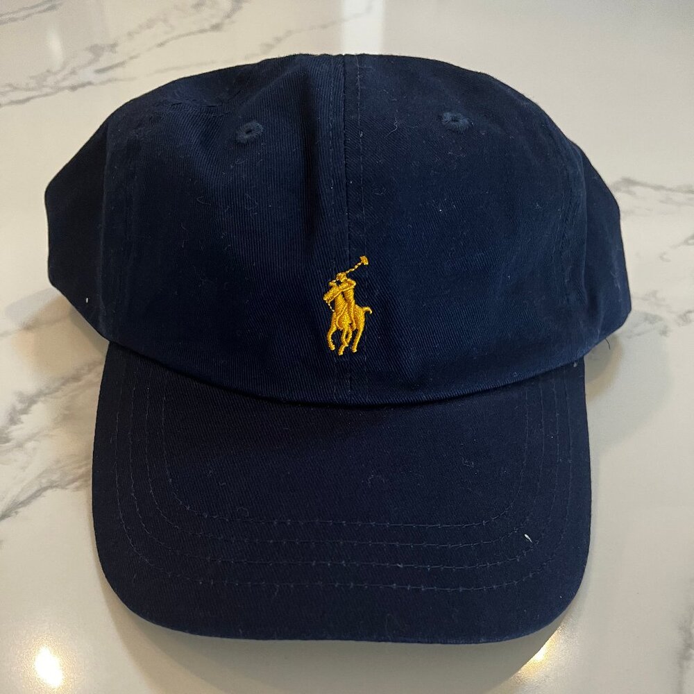 Navy Blue Ralph Lauren Baseball Cap